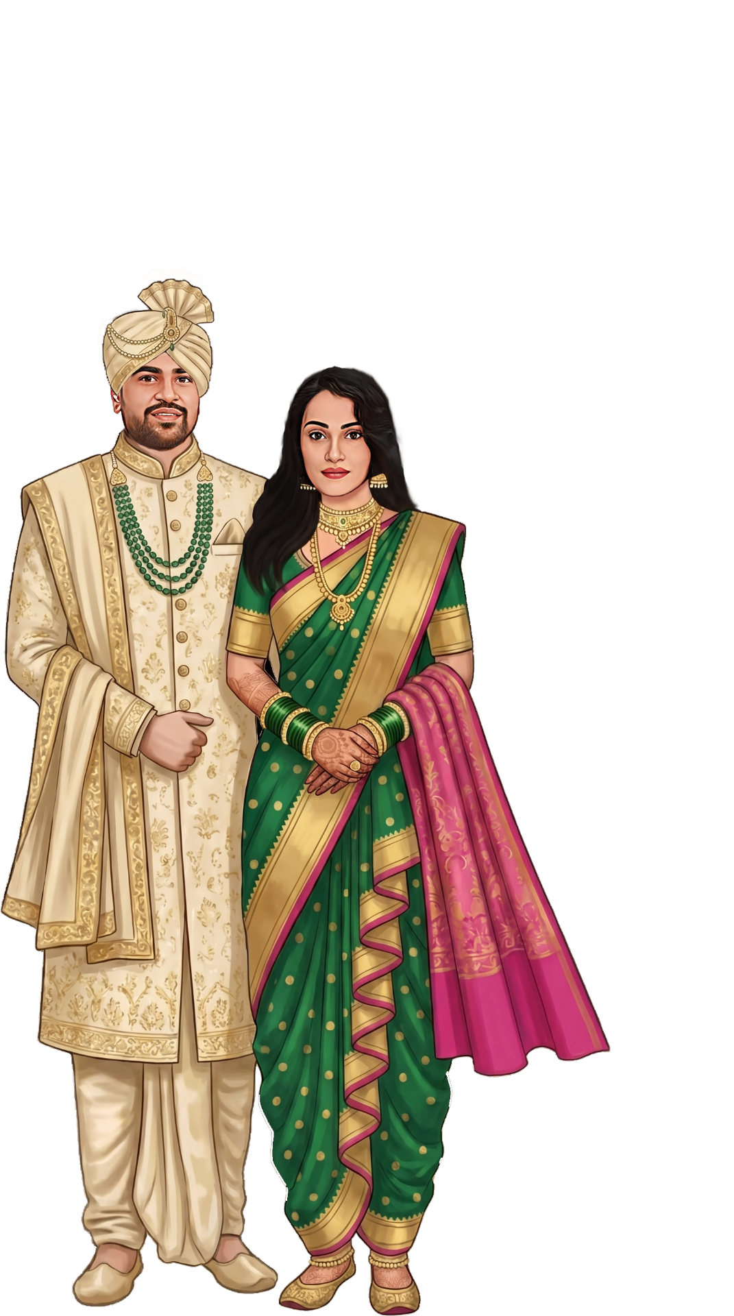 Muhurtham ceremony illustration